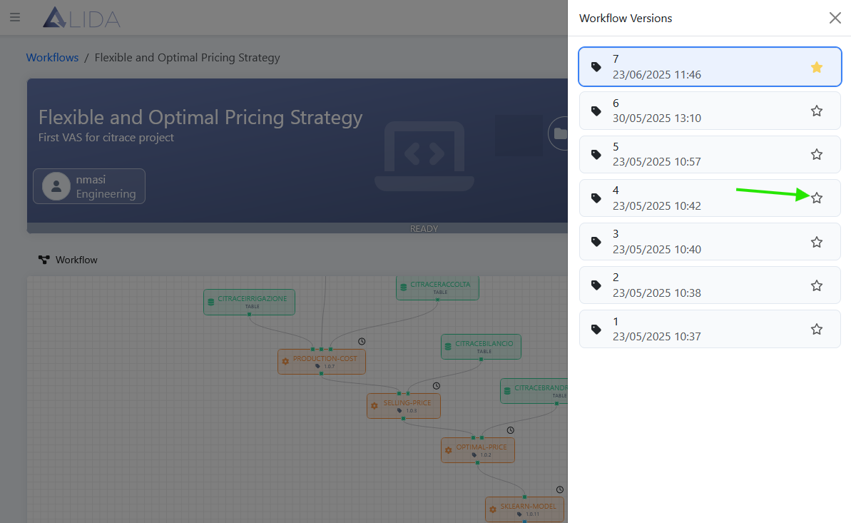 workflow-details-page-with-versions-list-and-star-button-highlighted